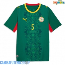 Camisa de time de futebol Senegal Idrissa Gueye #5 Replicas 2º Equipamento Mundo 2026 Manga Curta